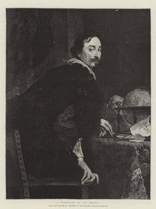 Een portret van een kunstenaar